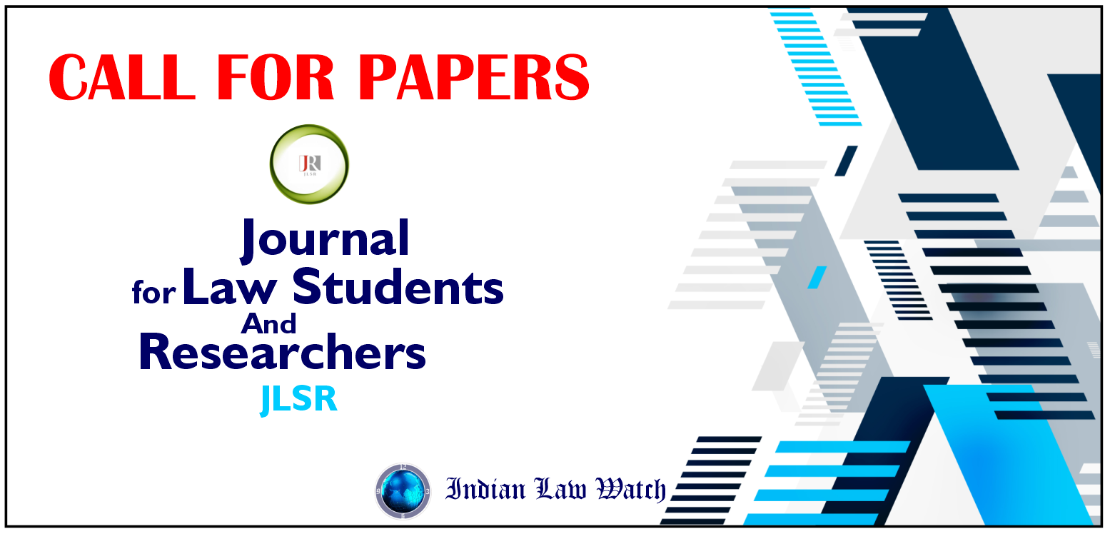 Call for Papers - JLSR