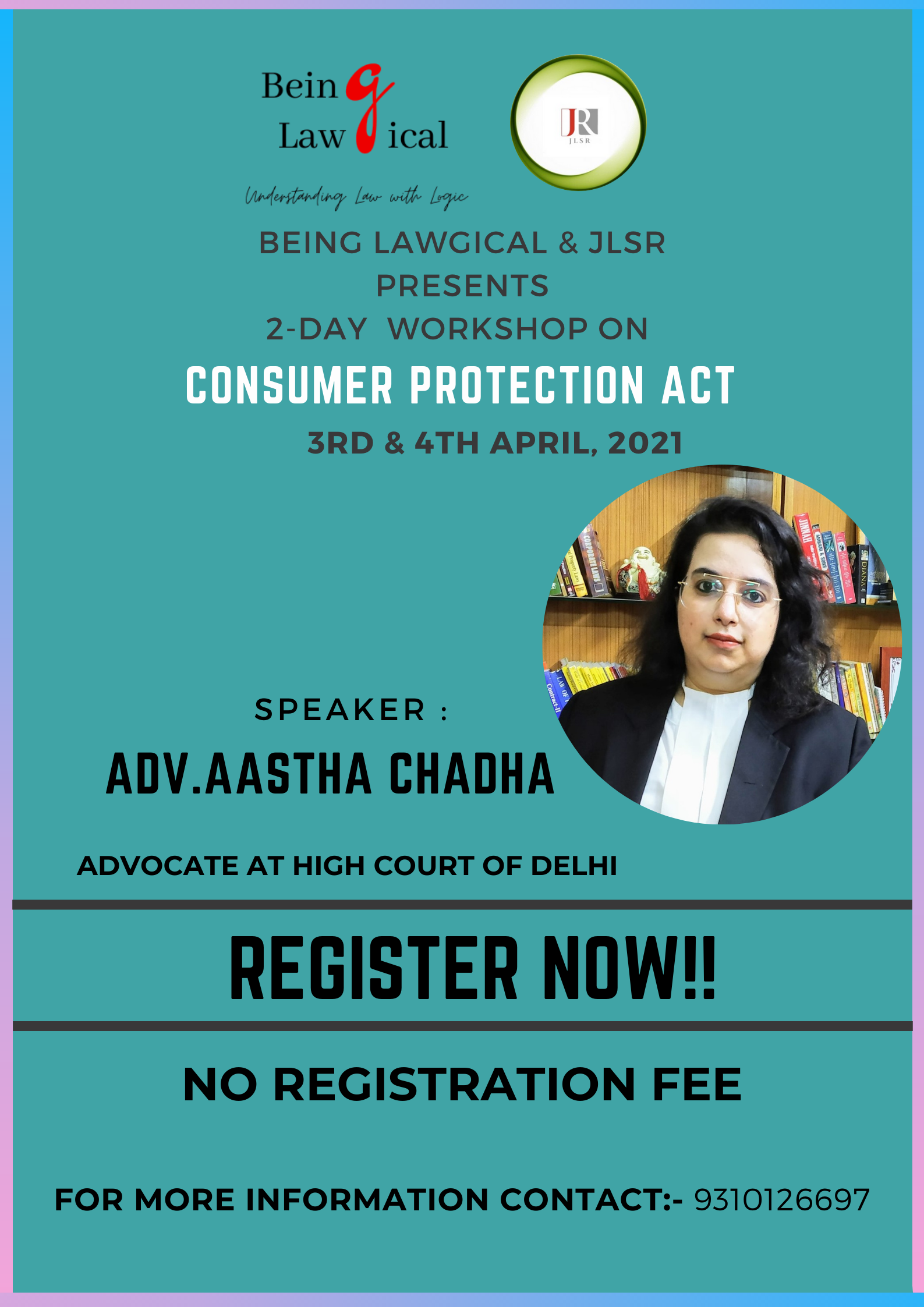 Being Lawgical Workshop on Consumer Protection Act