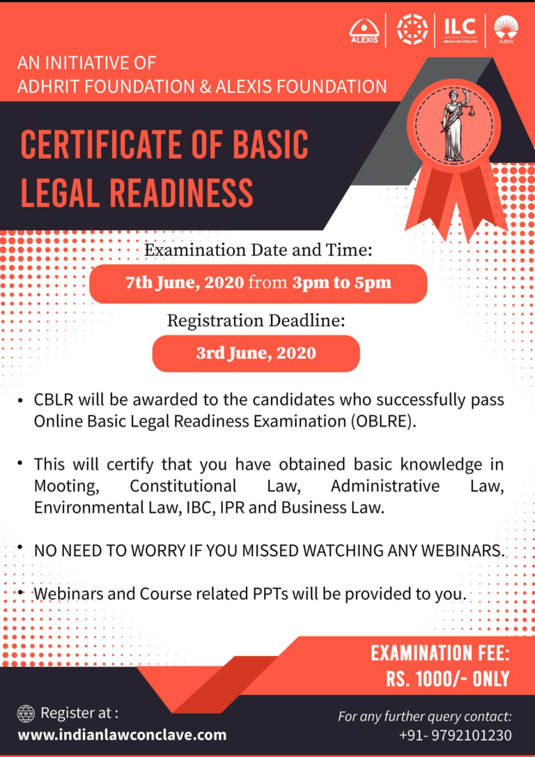 INDIAN LAW CONCLAVE