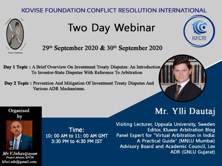 Investment Arbitration