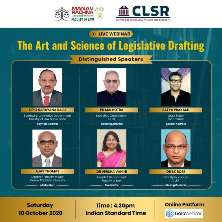 Manav Rachna  Webinar