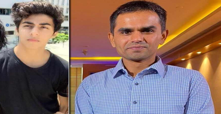 Sameer Wankhade and Aryan Khan