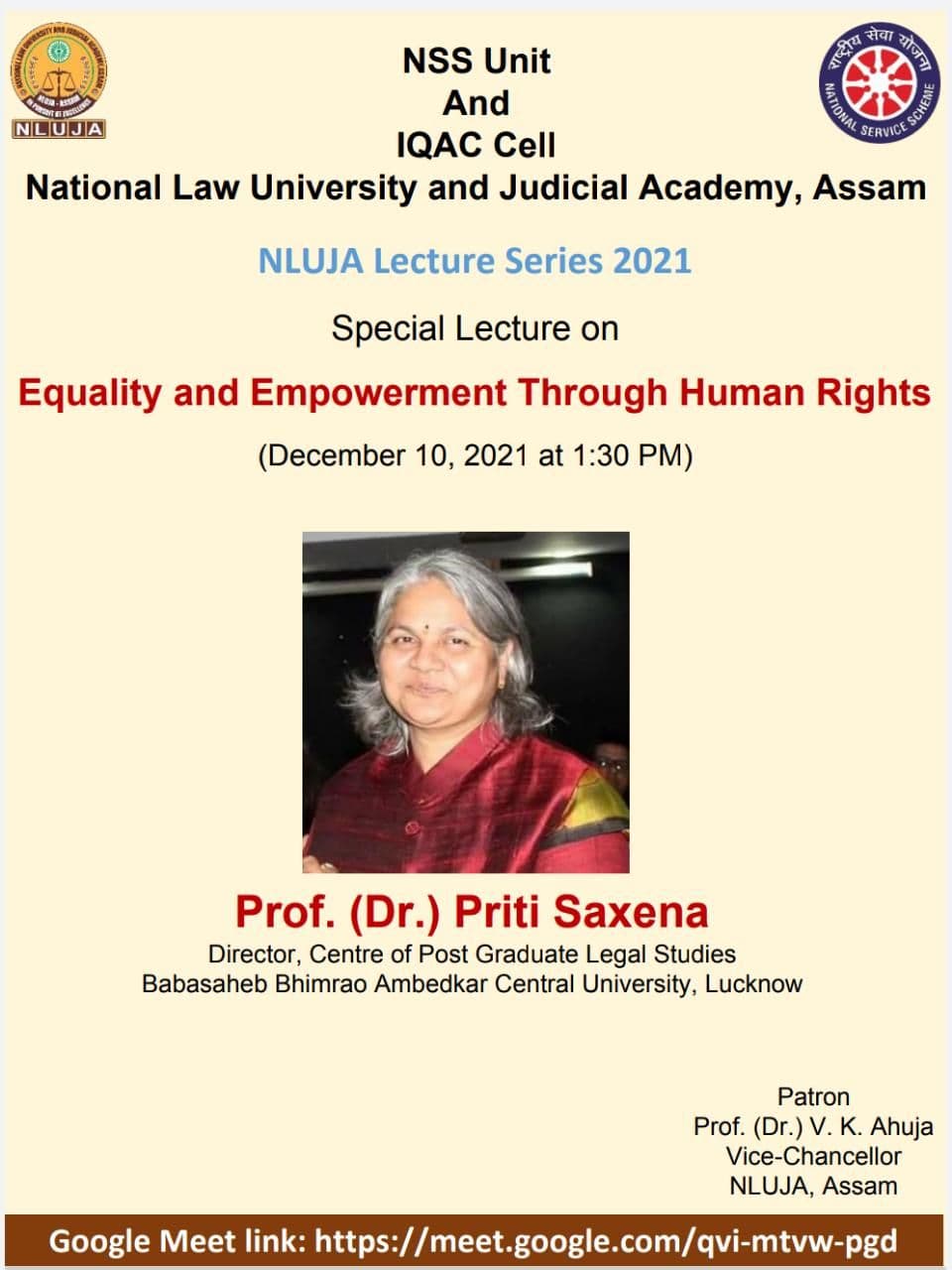 Human Rights Day Special Lecture