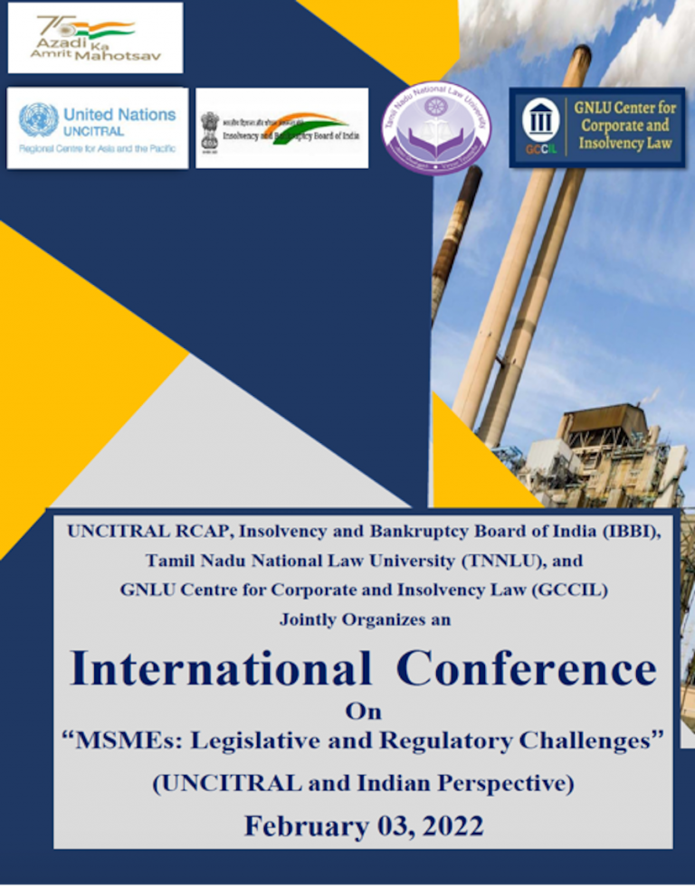 GNLU AND INSOLVENCY CONFERENCE