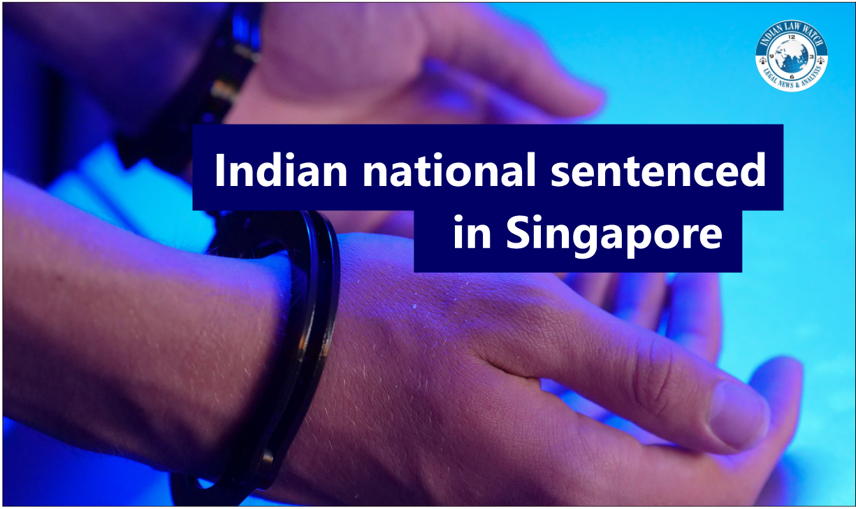 Indian national sentenced
