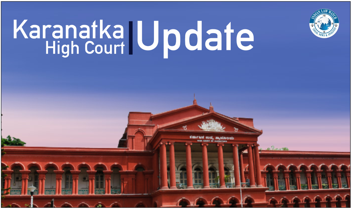 Karnataka High Court Update