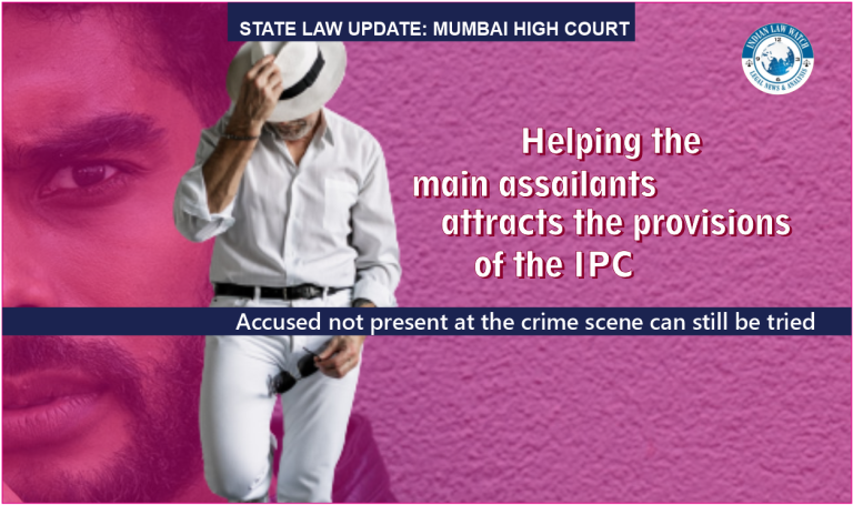 Accused at the crime scene