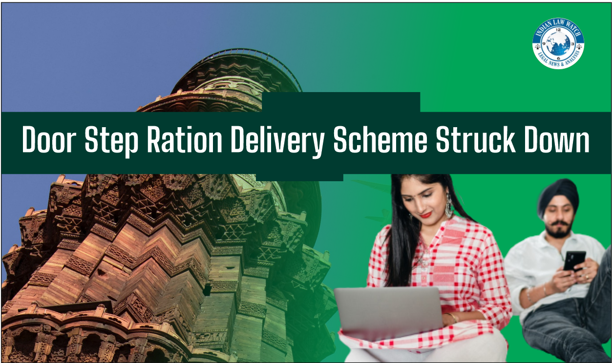 Door step ration delivery