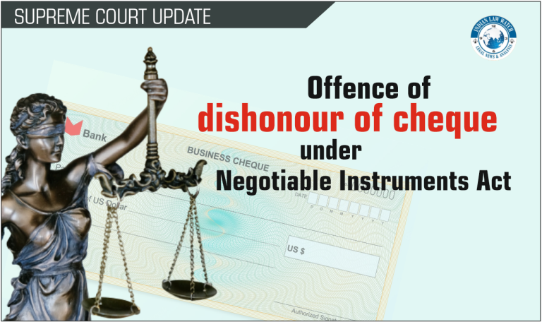 Negotiable Instruments Act