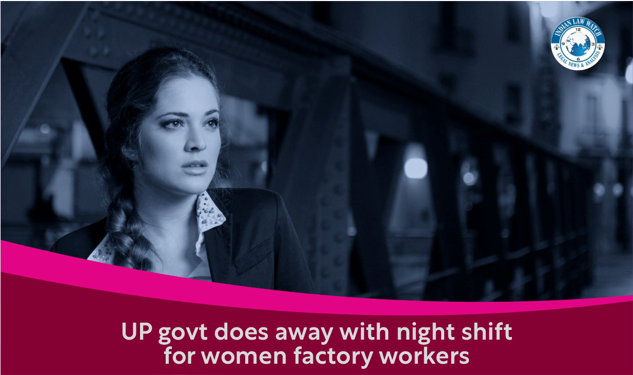 Night shift for factory women