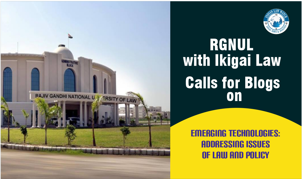 Blog Submission - RGNUL