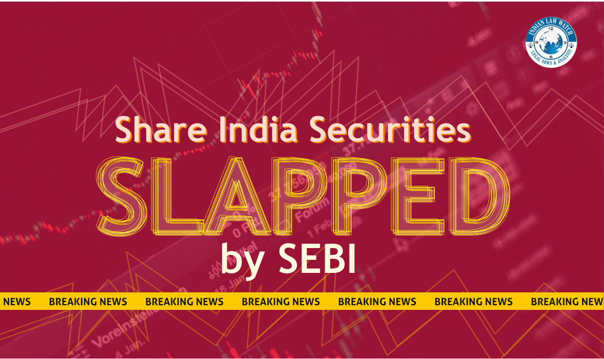 SEBI slaps Share India Securities