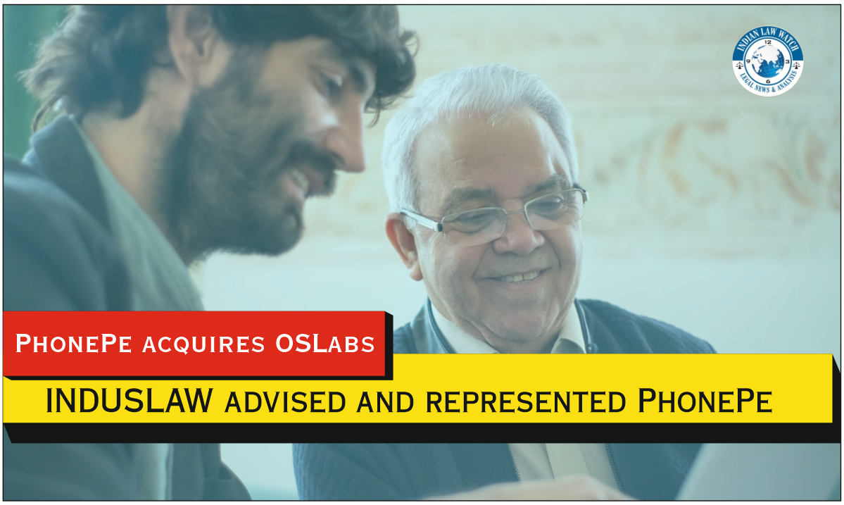 PhonePe and IndusLaw