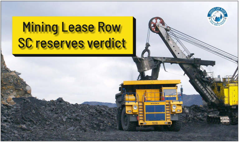 Soren in mining lease row