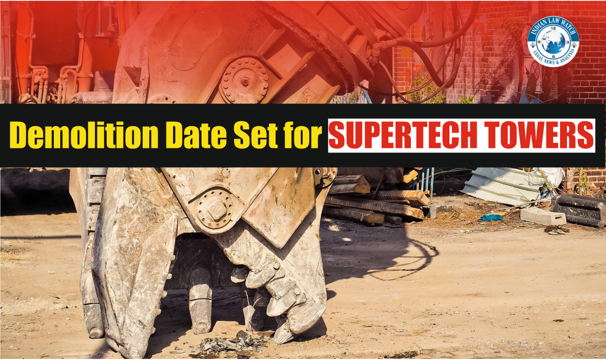 Demolition of Supertech Towers