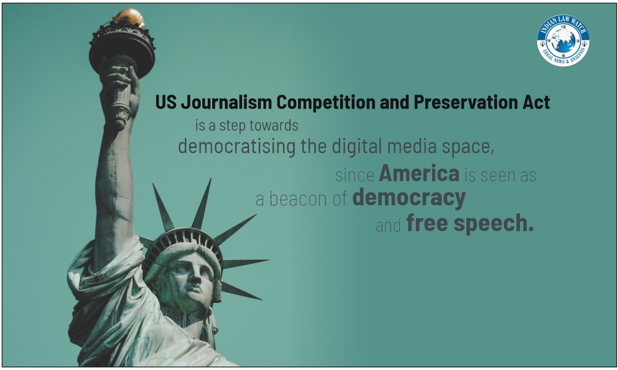 US Journalism Competition and Preservation Act