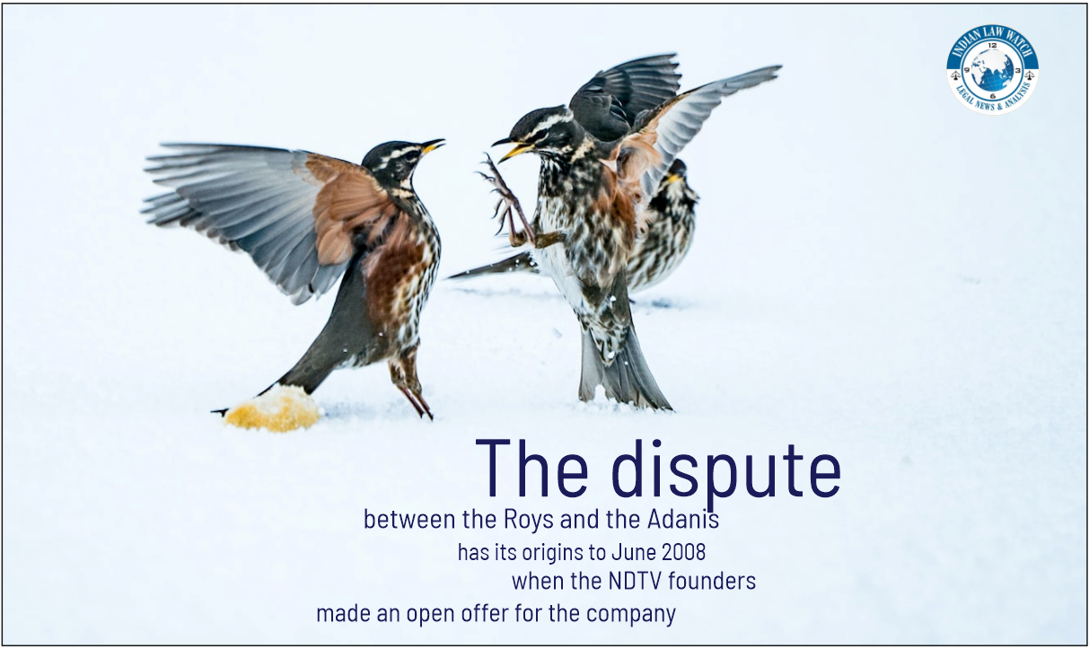 NDTV-Adani dispute