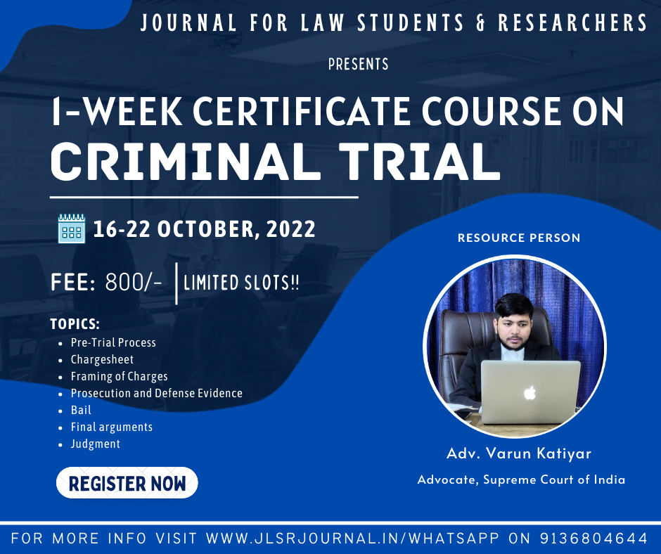 Criminal Trials