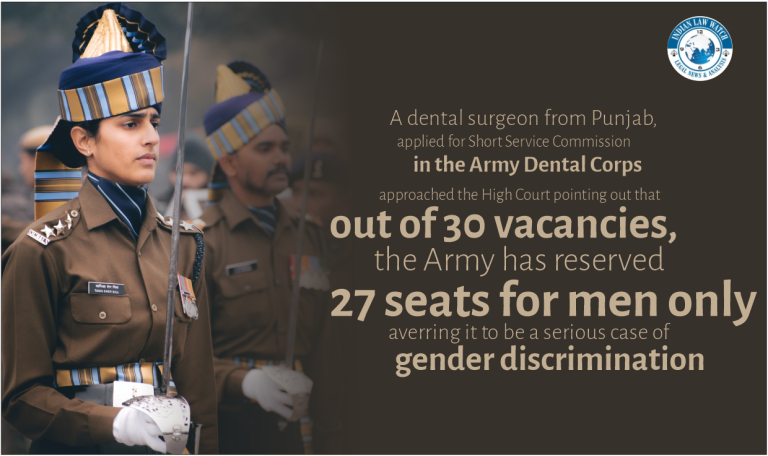 Recruitment in armed forces comes under HC scanner