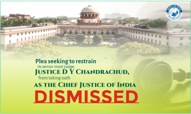 SC dismisses plea against Justice Chandrachud