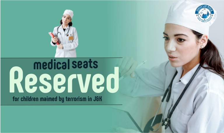 Medical seats reserved
