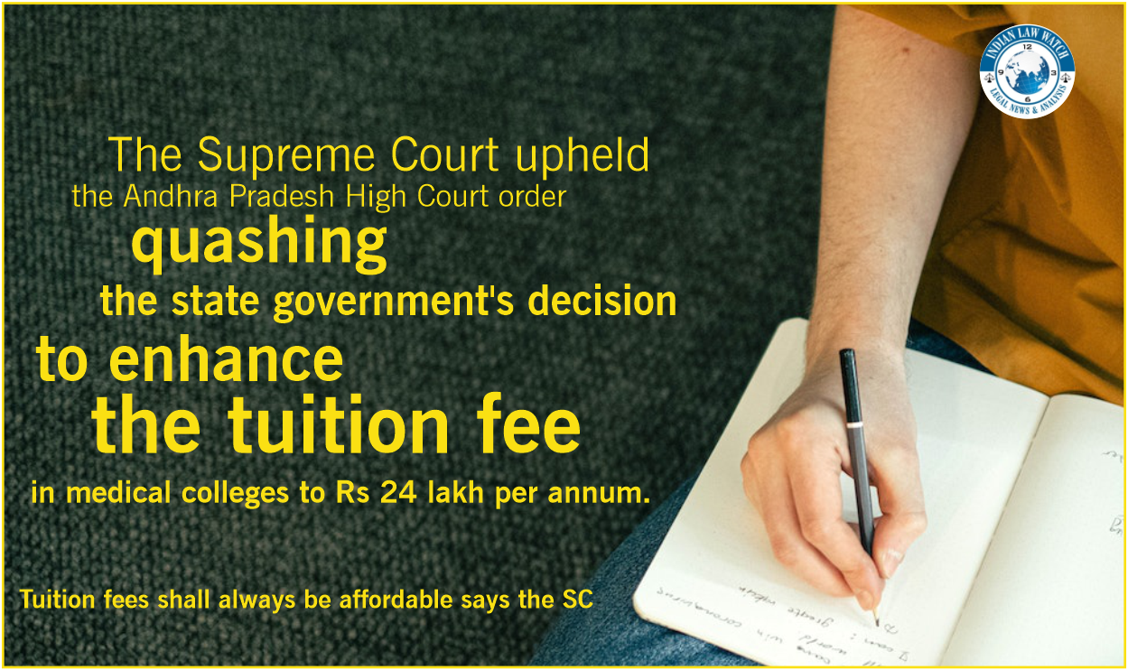 Tuition fee should always be affordable