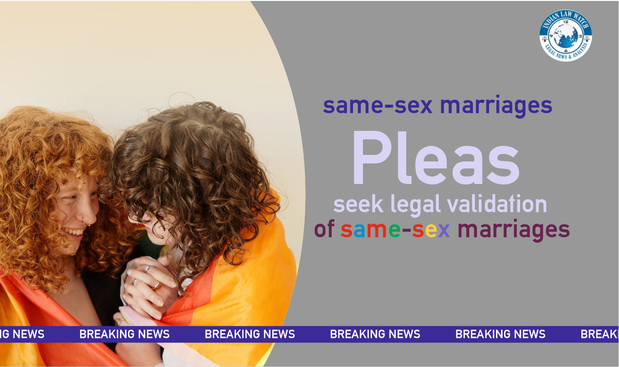 same-sex marriages