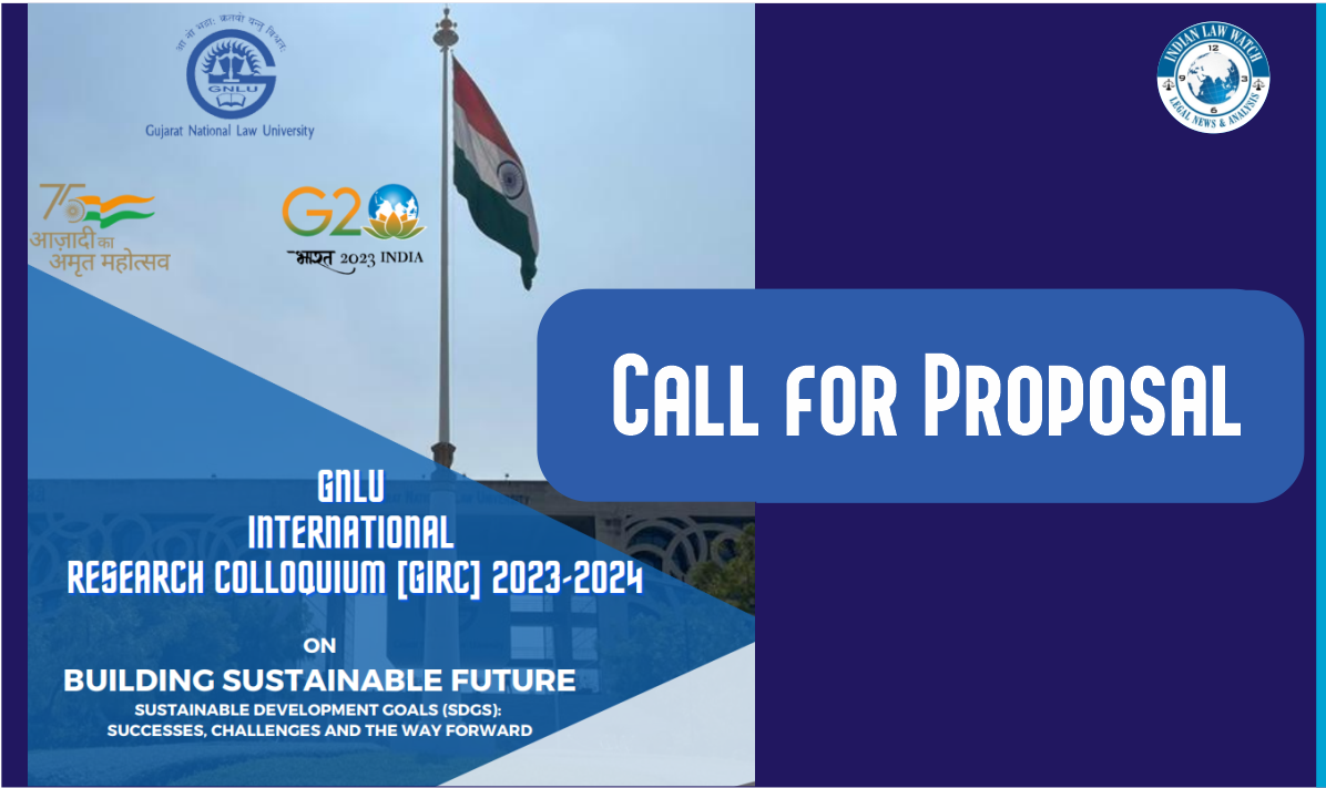 GNLU -GIRC-Call for Paper