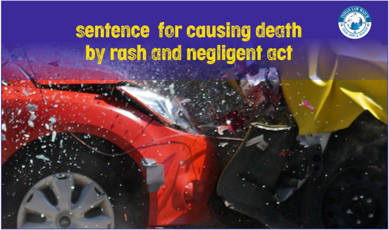 death by rash and negligent