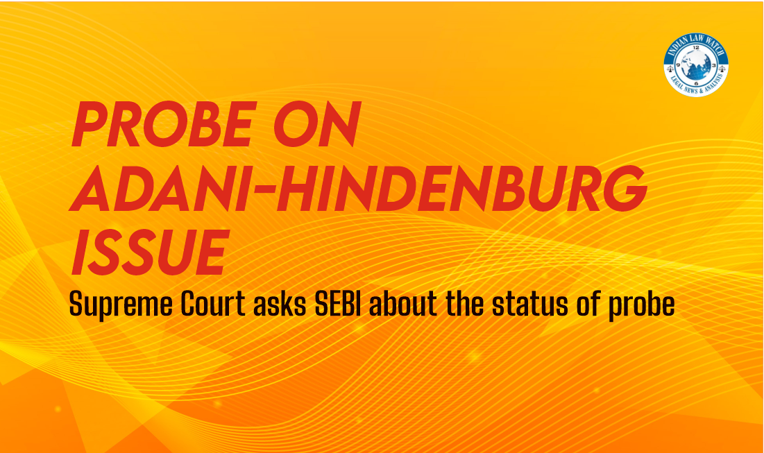 probe on Adani-Hindenburg issue