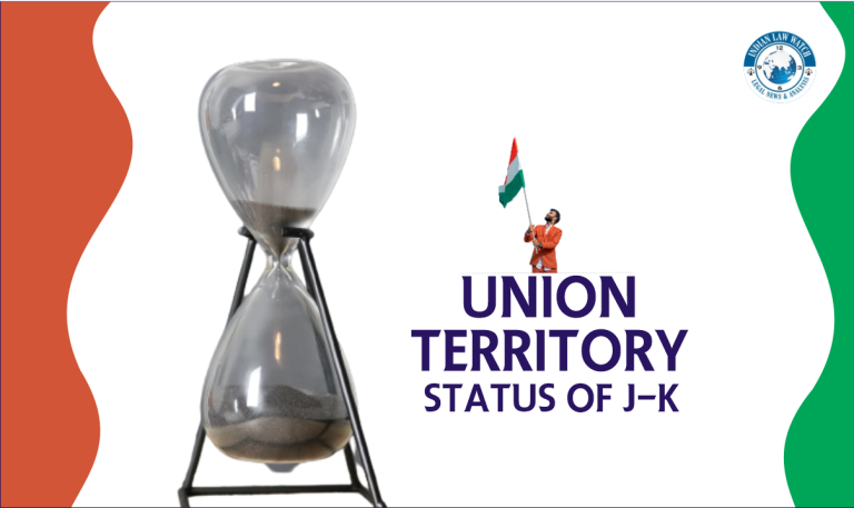 Union Territory status of J-K