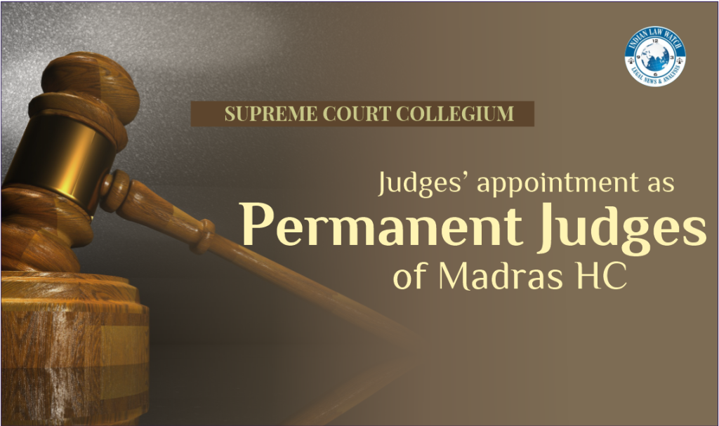 SC collegium recommends names of 5 additional judges for appointment as ...