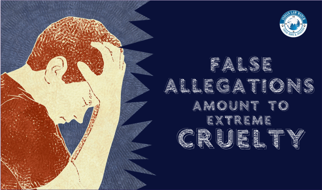 Allegations False allegations of dowry harassment, rape amount to extreme cruelty ...