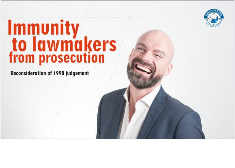 immunity to MPs and MLAs