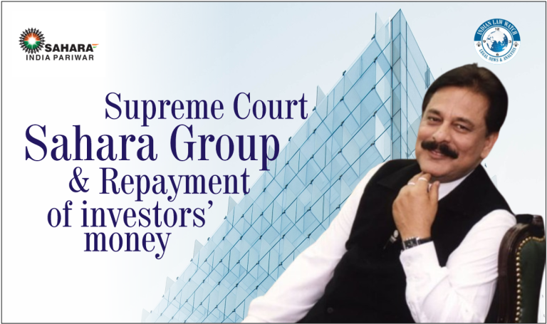 Sahara Group and repayment of investors' money