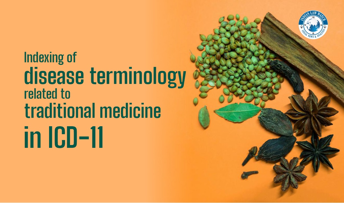 Indexing of disease terminology related to traditional medicine in ICD-11