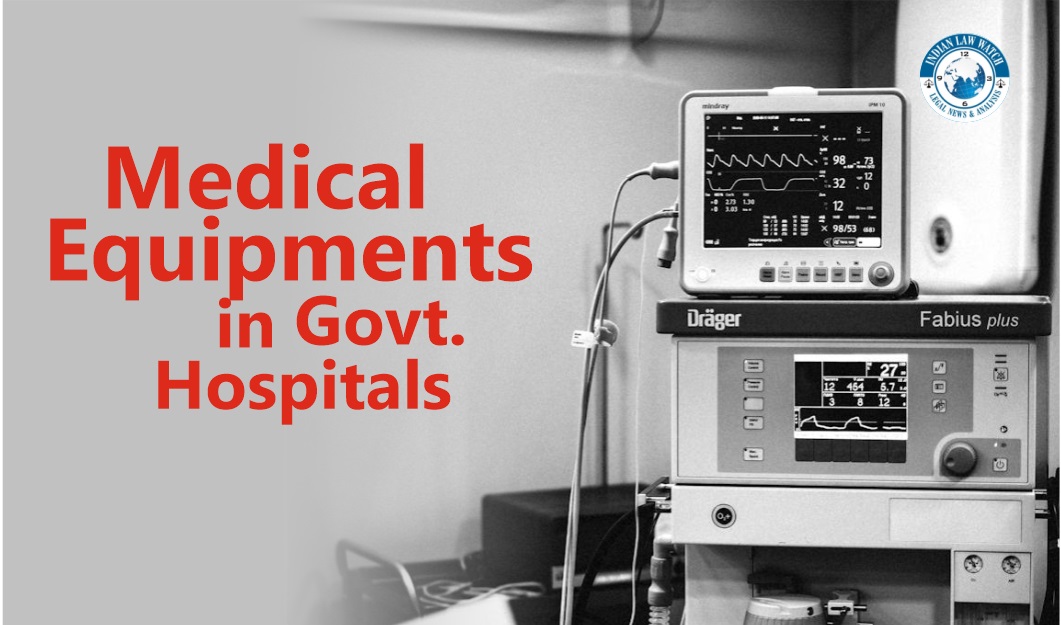 medical equipment in govt hospitals