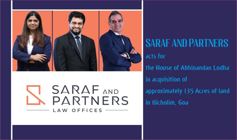 Saraf and partners and goa client