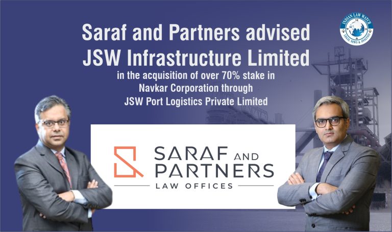 Saraf and Partners and JSW