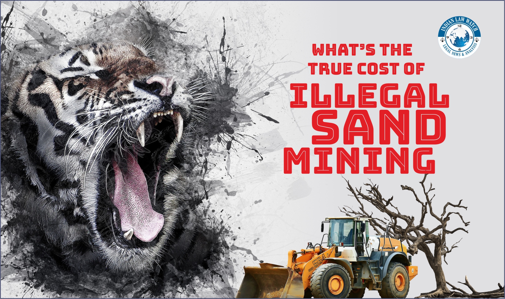 illegal sand mining